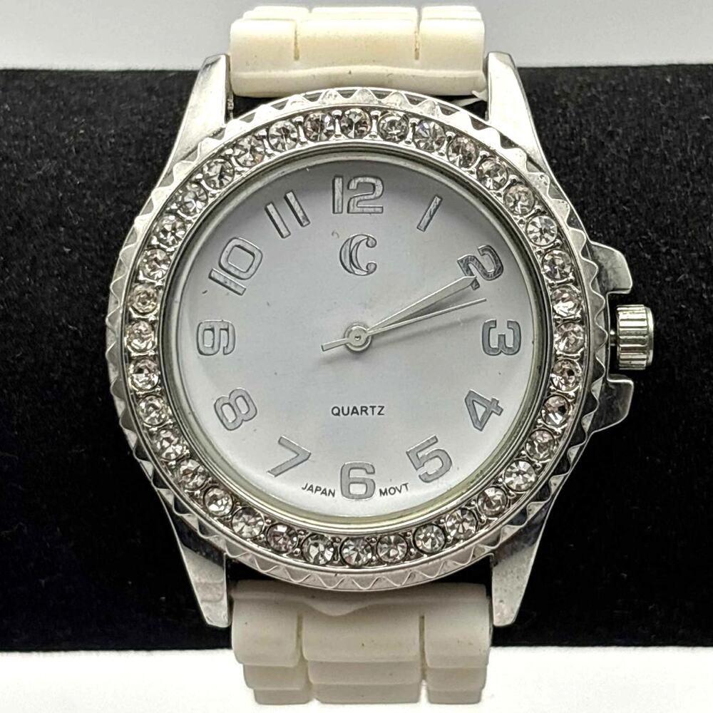 White Charming Charlie Men's Watch